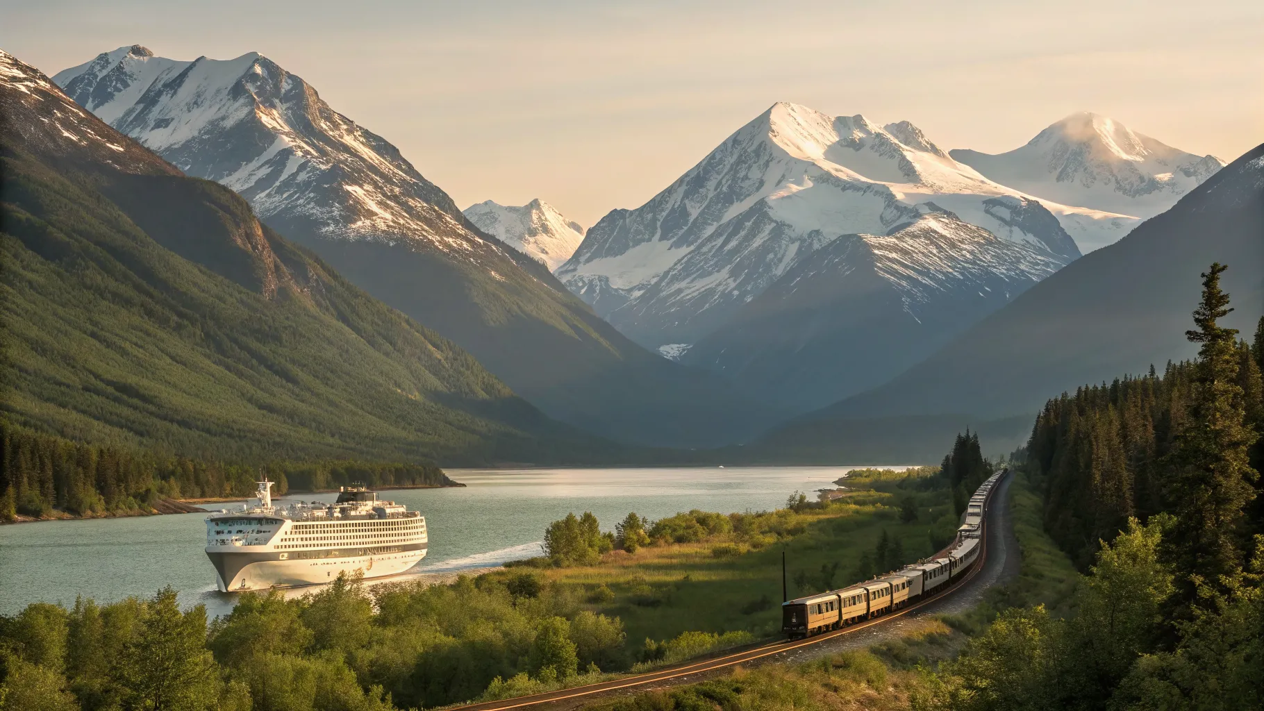 Experience the Ultimate 12 Days Alaska and Yukon Wilderness Cruise and Rail from Vancouver