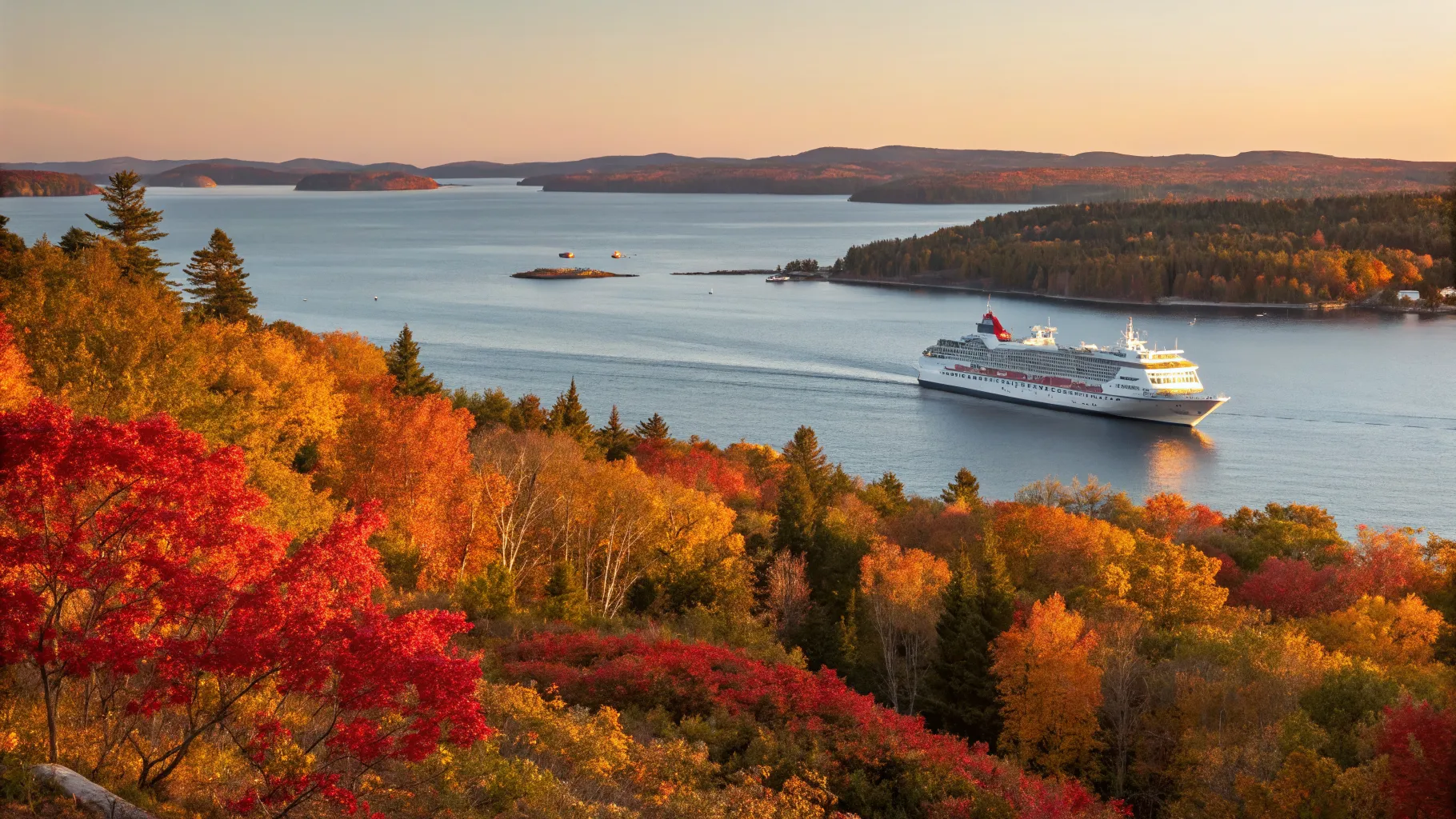 Experience the Grandeur of a 14 Days Canada and New England Colors of Fall Cruise from Belfast