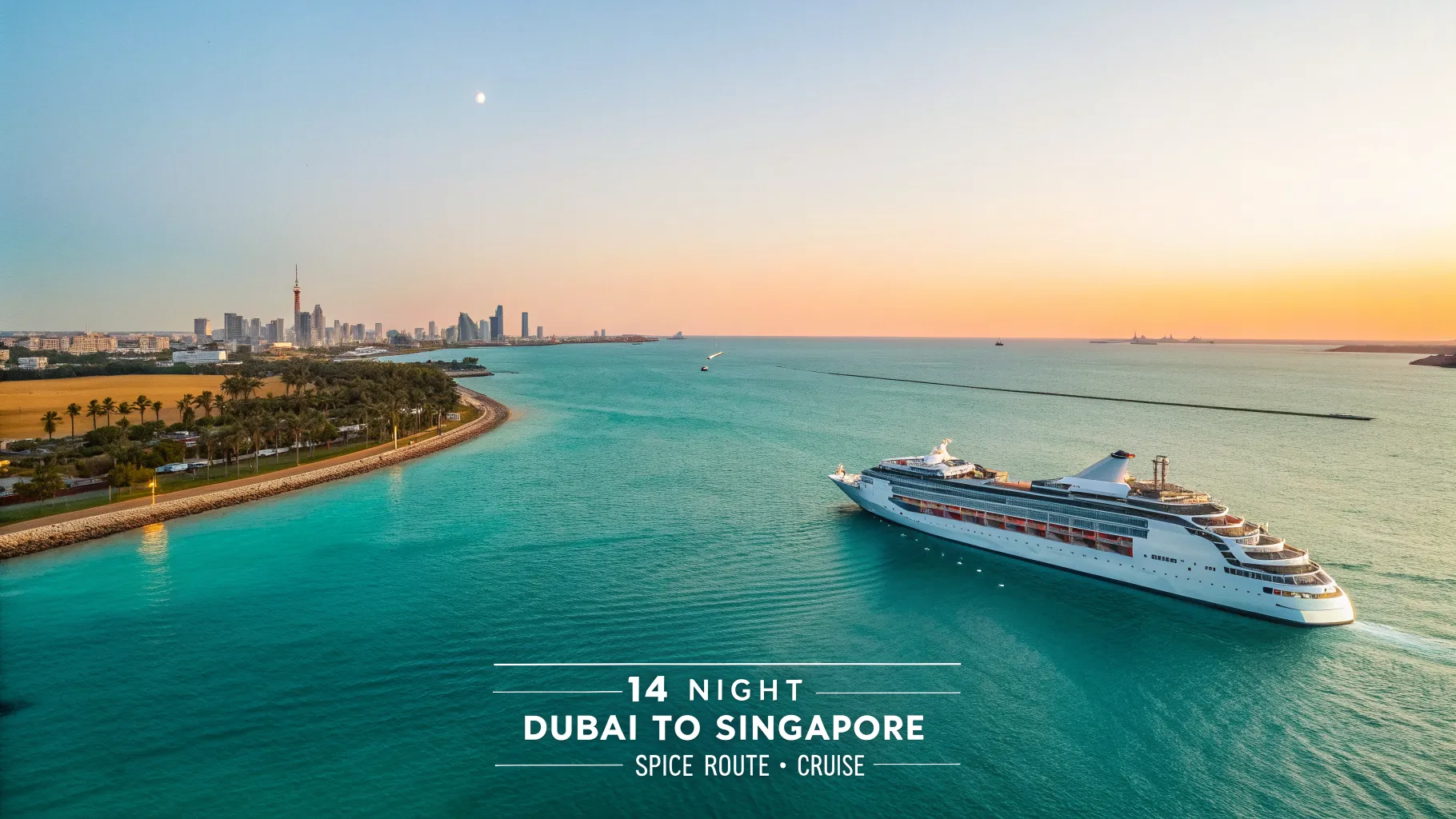 Unforgettable 14 Night Dubai to Singapore Spice Route Cruise Adventure