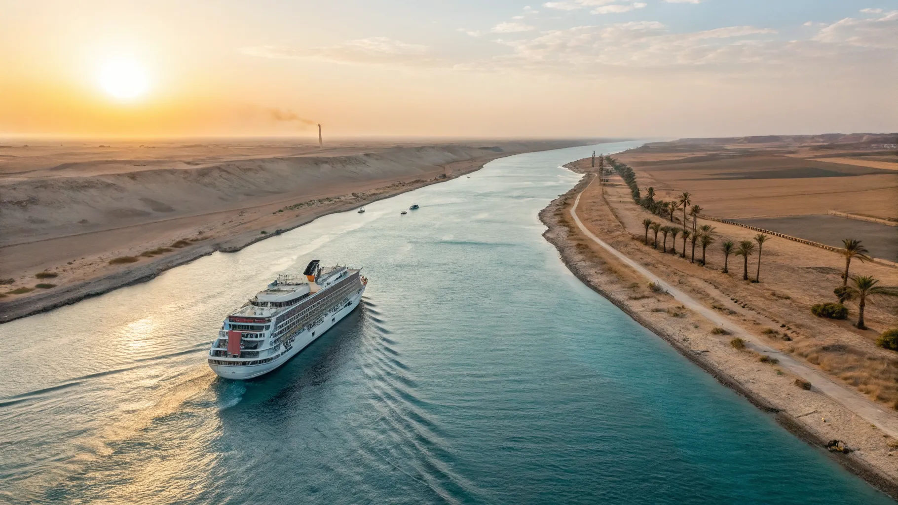Discover the Unforgettable: An 18 Days Egypt Jordan and Holy Land Suez Canal Cruise from Southampton