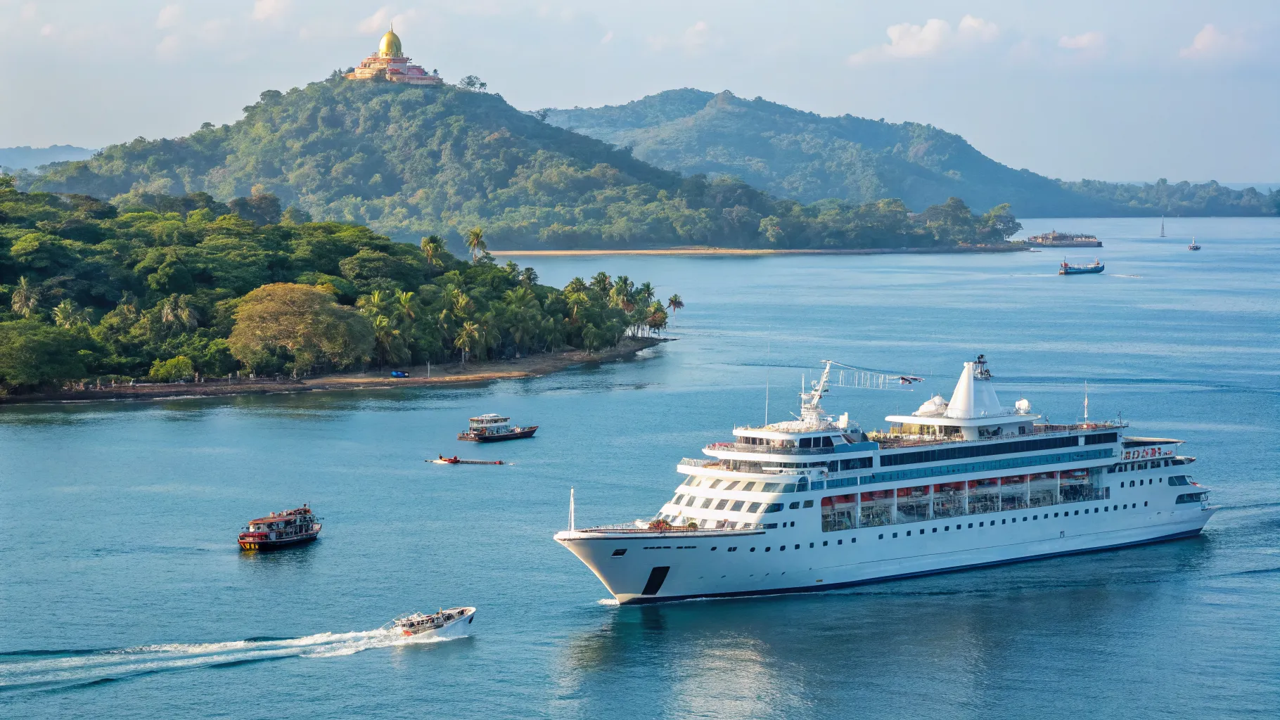 28 Days India, Sri Lanka and Southeast Asia Discovery Cruise from London Tilbury