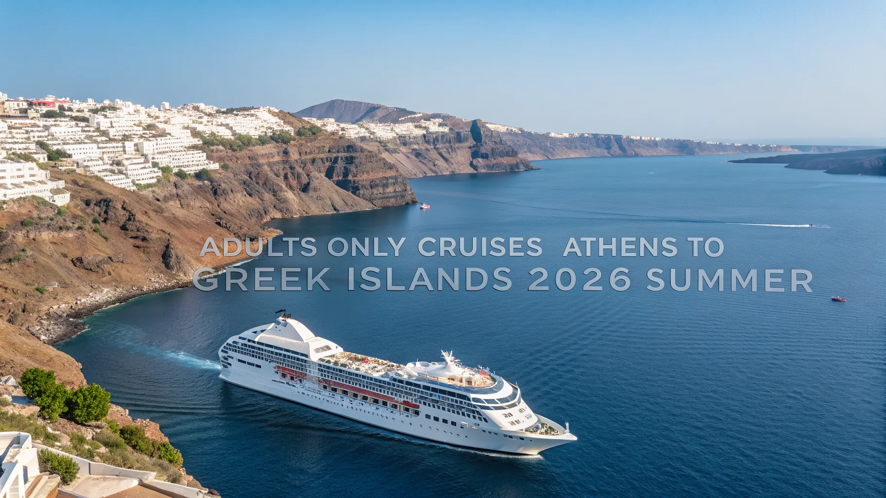 Discover the Serenity of Adults Only Cruises Athens to Greek Islands 2026 Summer