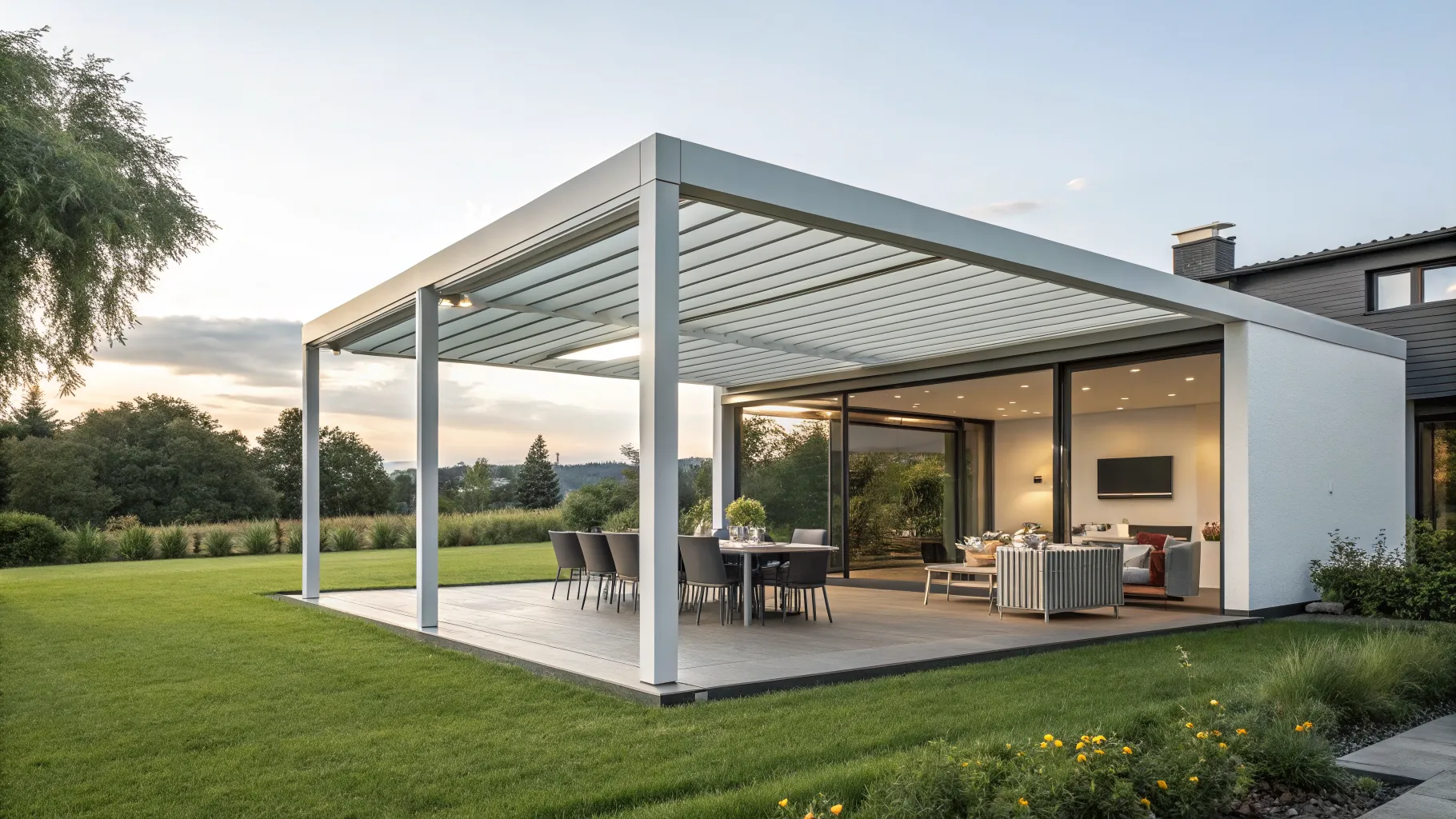 Designing Dream Outdoor Living: Modern Pergola Kits for Large Backyards