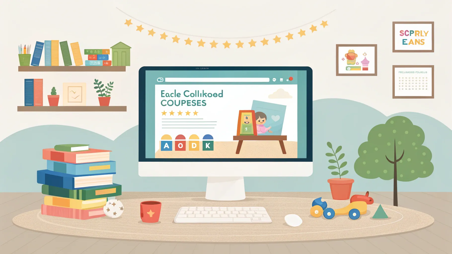 No Cost Childcare Training Courses You Can Start Online with a cozy study setup.