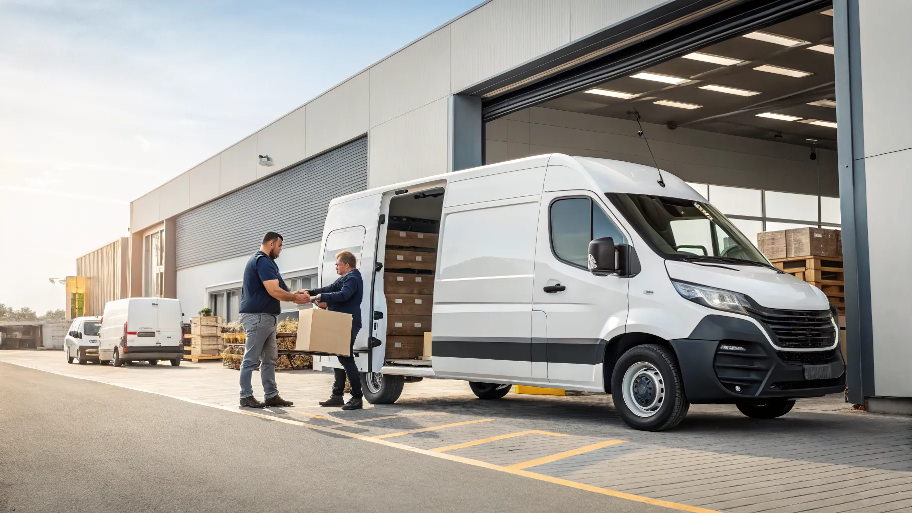 A graphic illustrating the growth of the rent delivery van and buy later market