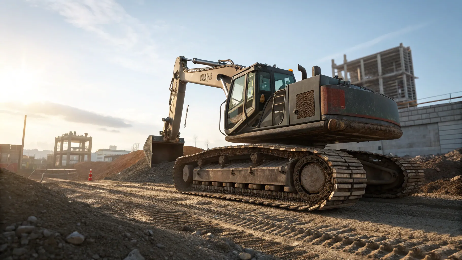 Best Small Equipment Excavator Army Track for Civilian Use
