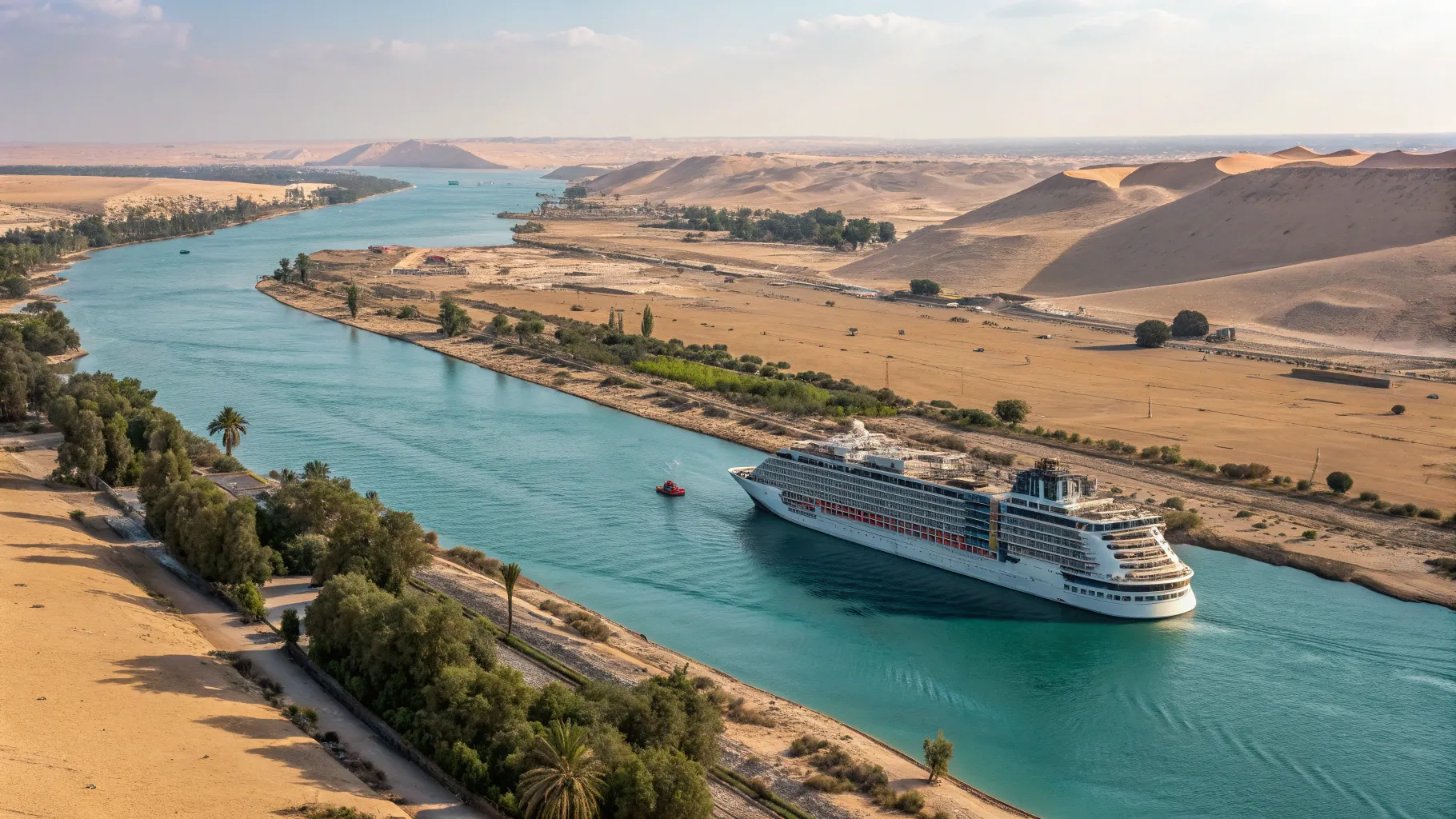 Cruceros por el Canal de Suez 2026 y 2027 con Vuelo Incluido