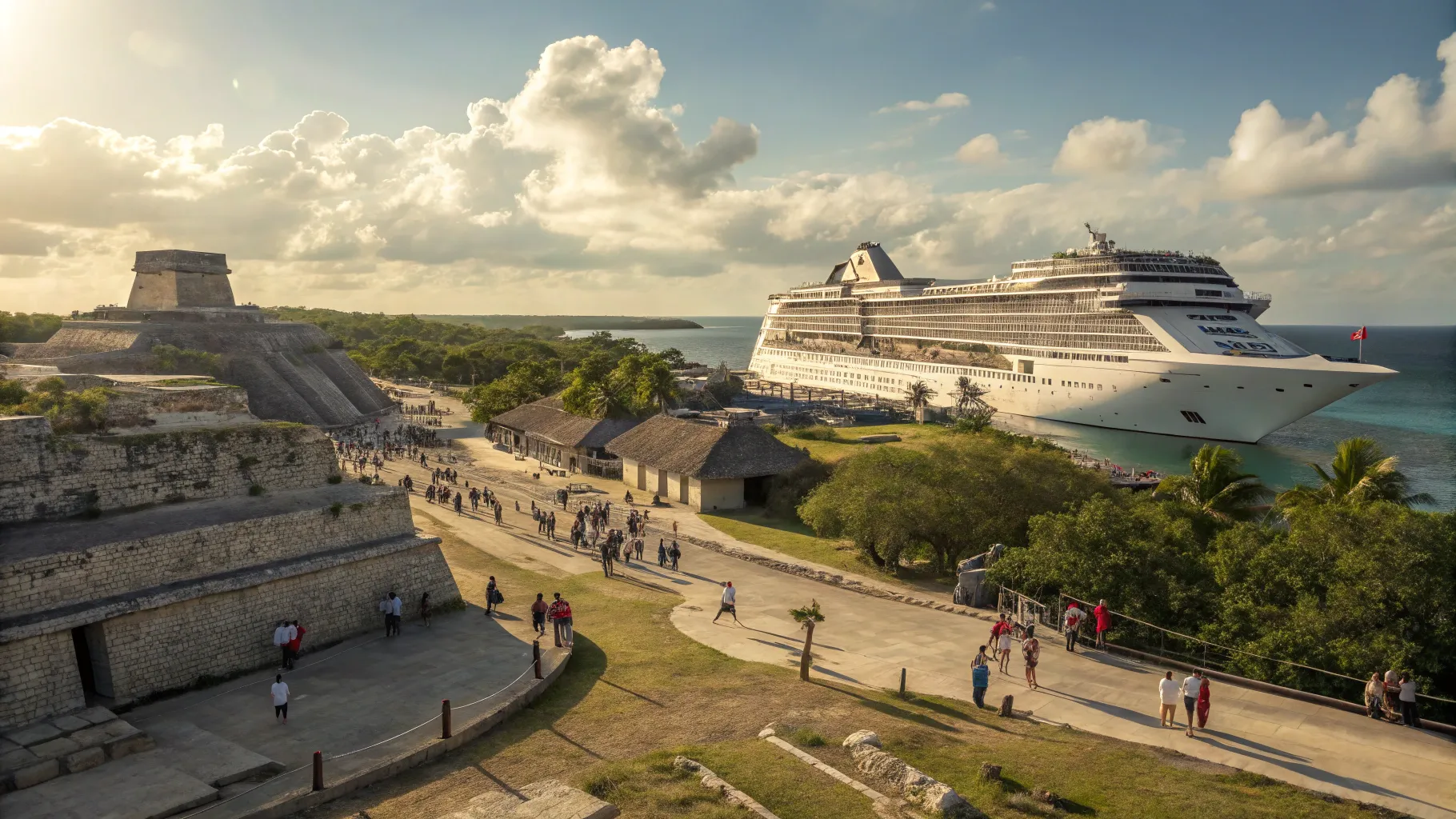 Descubre los Mejores Paquetes de Crucero en México incluyendo excursión de un día a Tulum