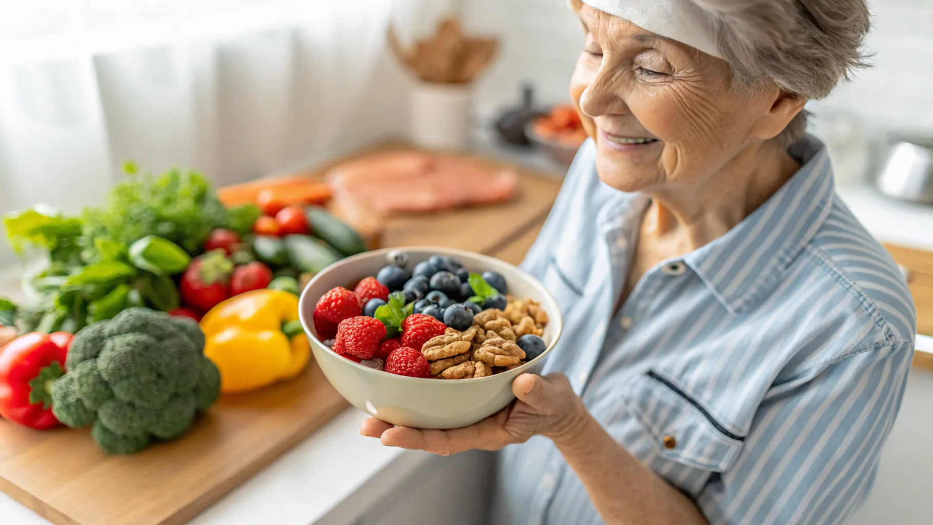 Aliments quotidiens pour renforcer la mémoire après 60 ans