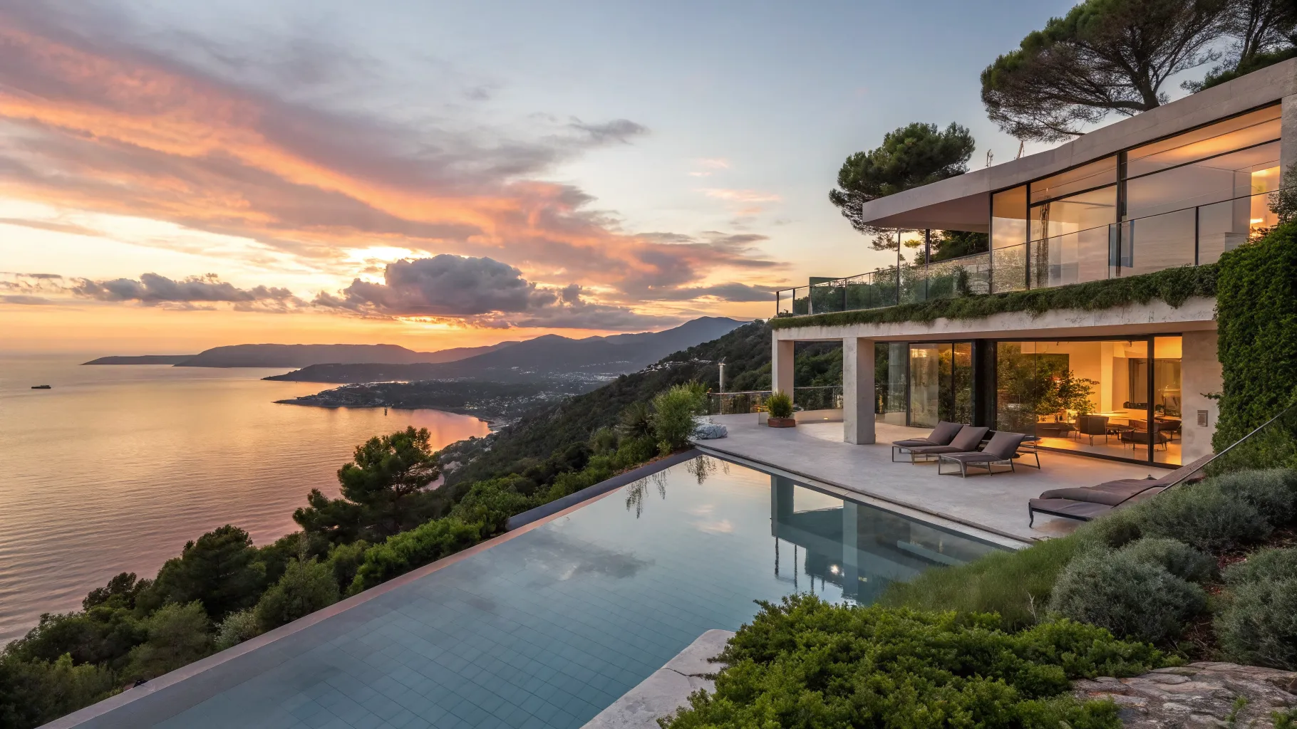 Villas d'Exception sur la Côte d'Azur: L'Art de Vivre avec une Vue Panoramique
