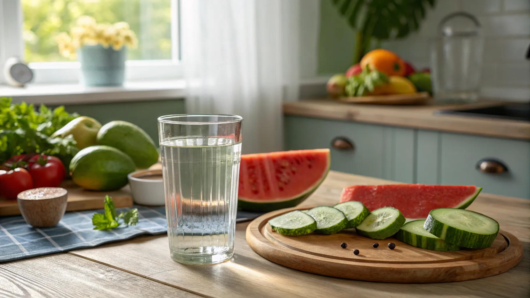 Buvez vous assez d'eau chaque jour pour rester hydraté