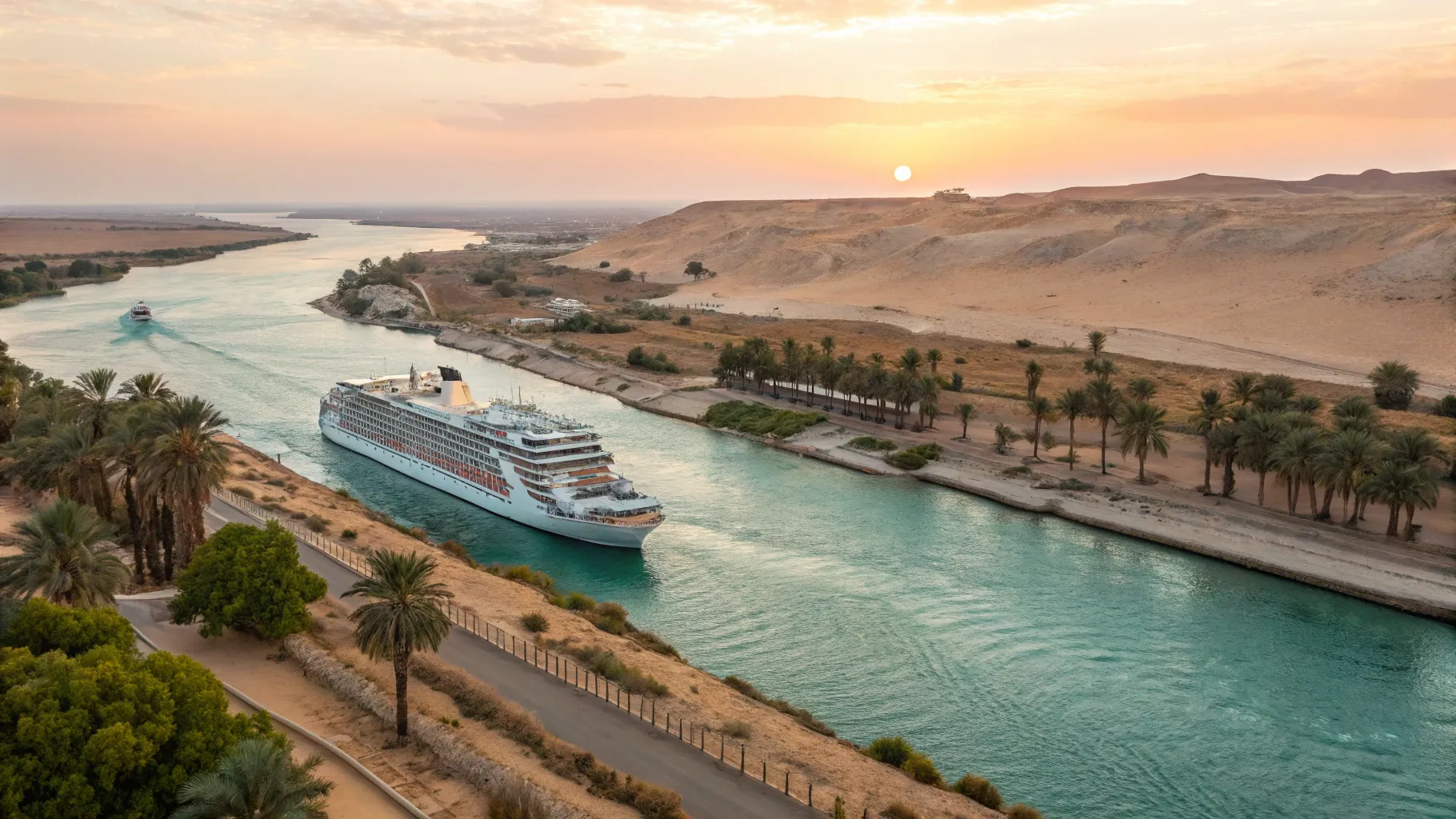 Crociere sul Canale di Suez 2026 e 2027 con Volo Incluso