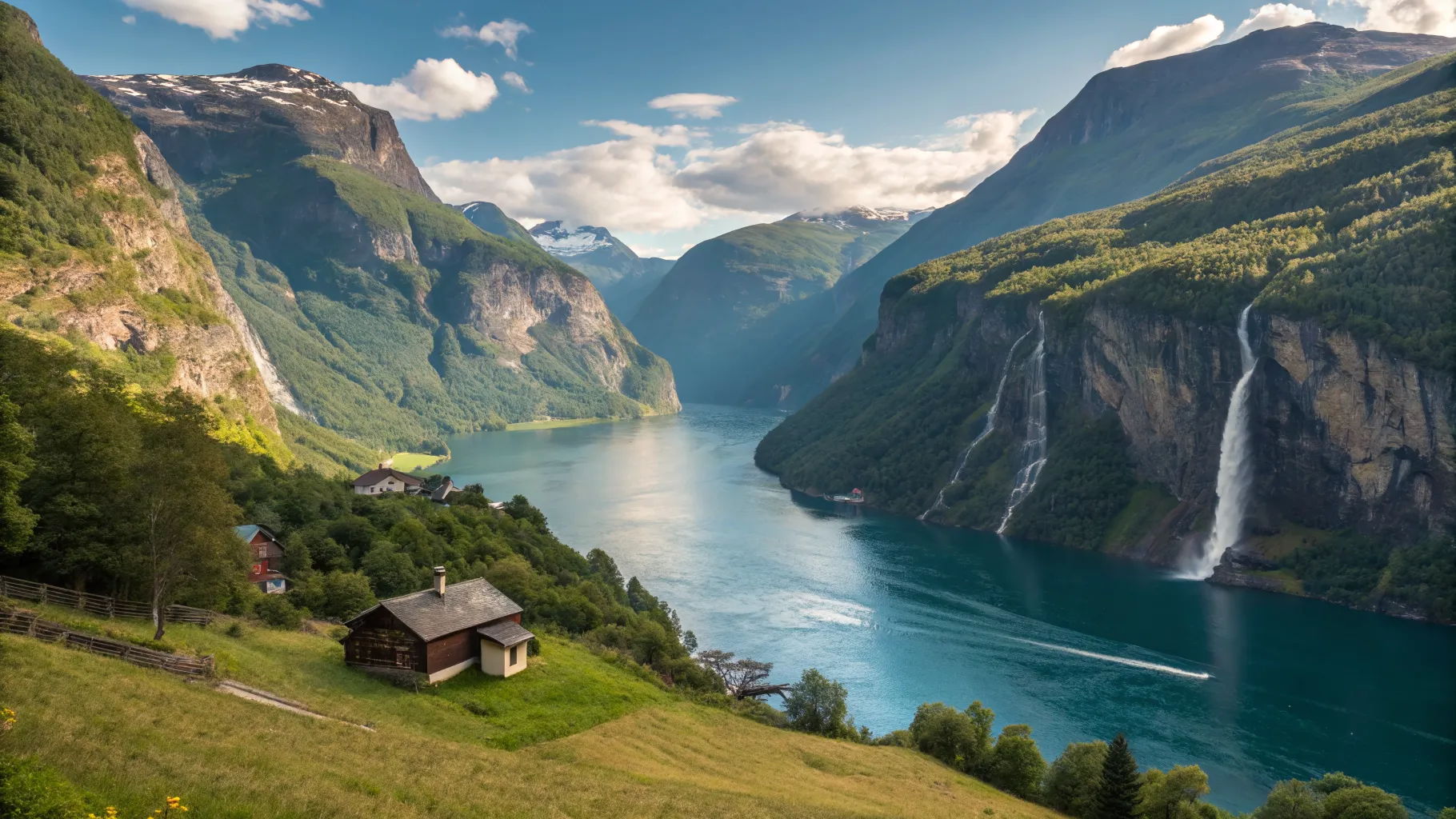 Veien til et Uforglemmelig <strong>Weekendopphold i Geiranger under 3000 kroner</strong>