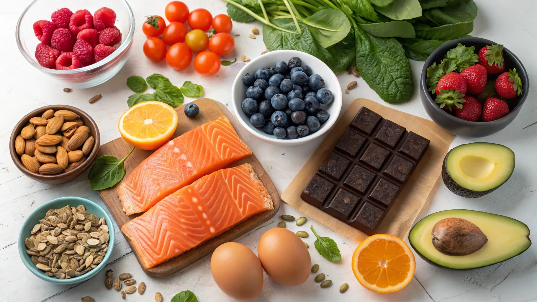 Alimentos Saudáveis para Cérebro e Memória
